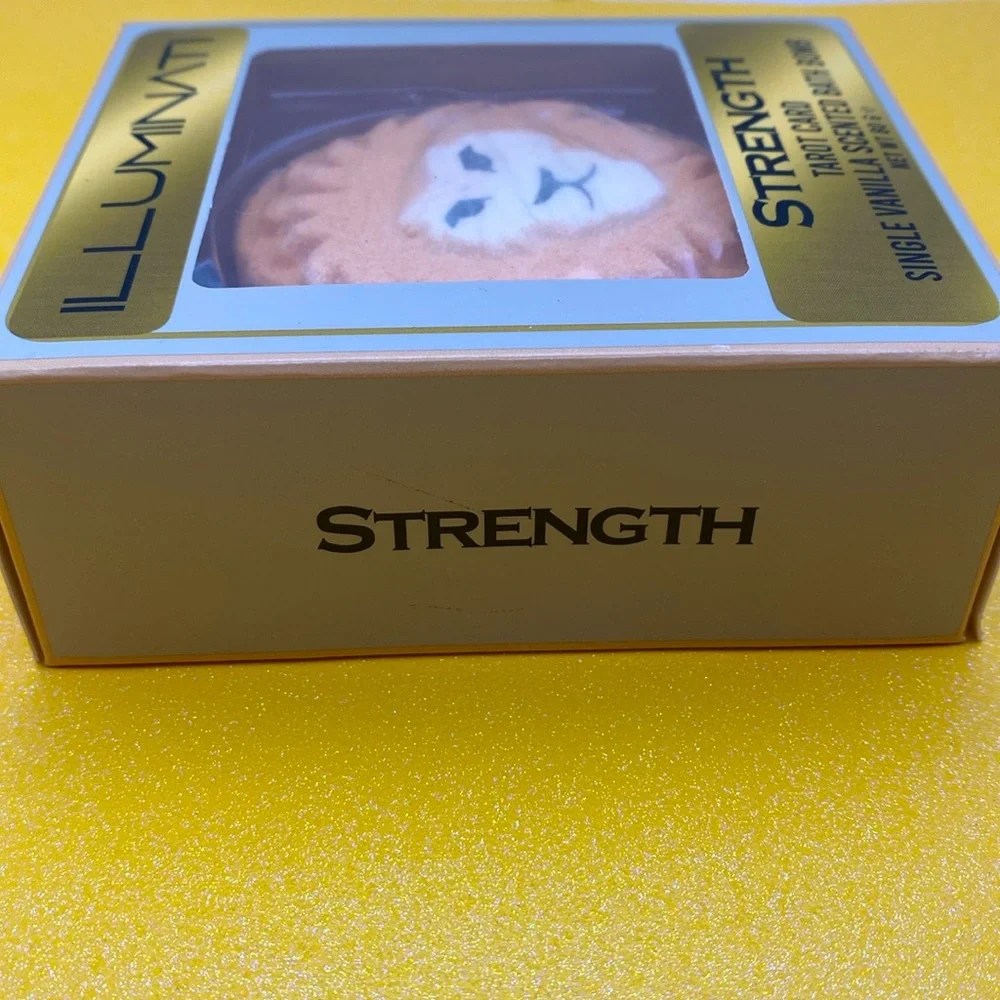 Illuminati Strength Tarot Card Bath Bomb Strength Vanilla Scented